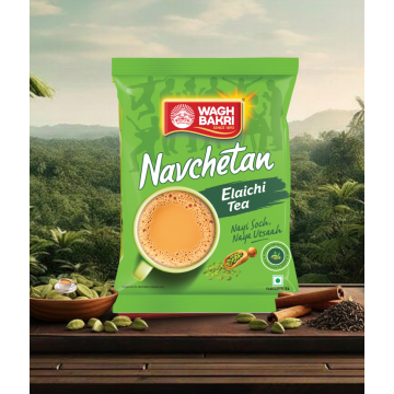 Wagh Bakri Navchetan Elaichi Tea 44gm